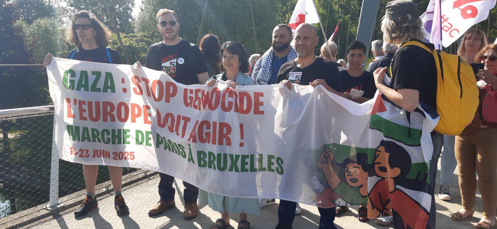 Marche pour Gaza - Creil